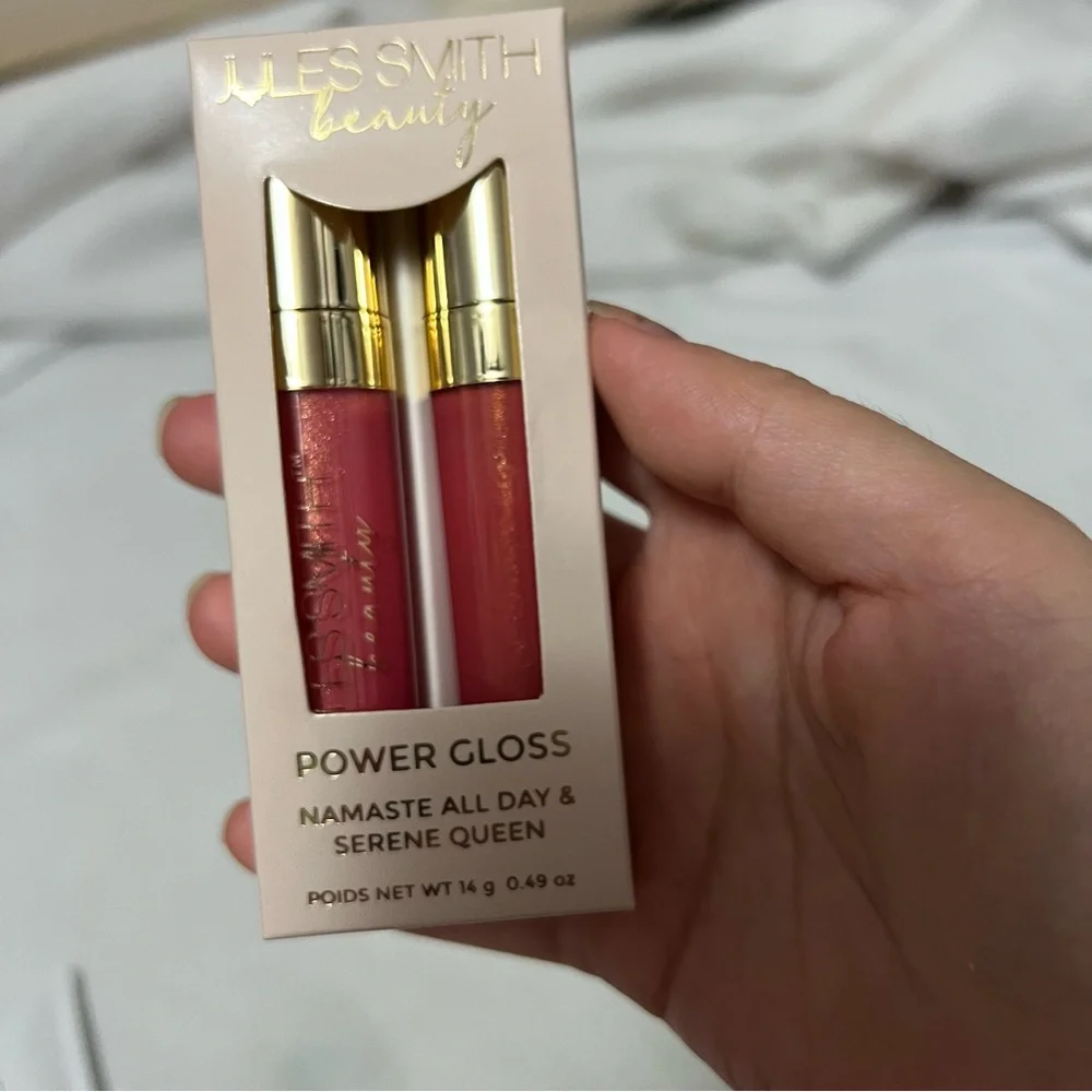Jules Smith Beauty Power Gloss Duo in Namaste All Day & Serene Queen May sale